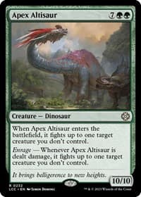 Apex Altisaur - Commander: The Lost Caverns of Ixalan - Magic: The Gathering card