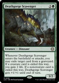 Deathgorge Scavenger - Commander: The Lost Caverns of Ixalan - Magic: The Gathering card