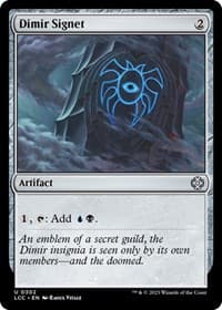 Dimir Signet - Commander: The Lost Caverns of Ixalan - Magic: The Gathering card