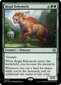 Regal Behemoth - Commander: The Lost Caverns of Ixalan - Magic: The Gathering card