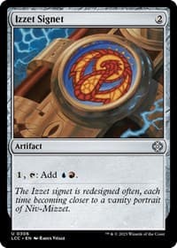 Izzet Signet - Commander: The Lost Caverns of Ixalan - Magic: The Gathering card