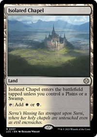 Isolated Chapel - Commander: The Lost Caverns of Ixalan - Magic: The Gathering card