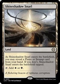 Shineshadow Snarl - Commander: The Lost Caverns of Ixalan - Magic: The Gathering card