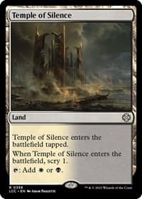 Temple of Silence - Commander: The Lost Caverns of Ixalan - Magic: The Gathering card