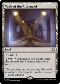 Vault of the Archangel - Commander: The Lost Caverns of Ixalan - Magic: The Gathering card