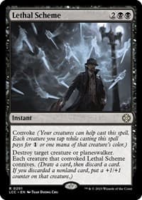 Lethal Scheme - Commander: The Lost Caverns of Ixalan - Magic: The Gathering card