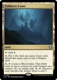 Voldaren Estate - Commander: The Lost Caverns of Ixalan - Magic: The Gathering card