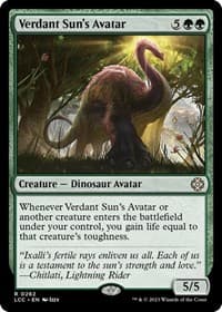 Verdant Sun's Avatar - Commander: The Lost Caverns of Ixalan - Magic: The Gathering card