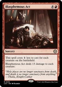 Blasphemous Act - Commander: The Lost Caverns of Ixalan - Magic: The Gathering card