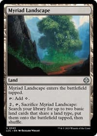 Myriad Landscape - Commander: The Lost Caverns of Ixalan - Magic: The Gathering card