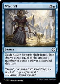Windfall - Commander: The Lost Caverns of Ixalan - Magic: The Gathering card