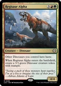 Regisaur Alpha - Commander: The Lost Caverns of Ixalan - Magic: The Gathering card