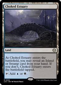Choked Estuary - Commander: The Lost Caverns of Ixalan - Magic: The Gathering card