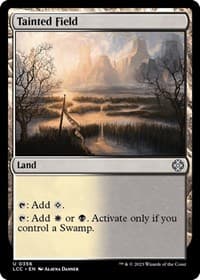 Tainted Field - Commander: The Lost Caverns of Ixalan - Magic: The Gathering card