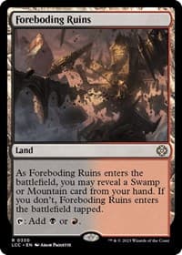 Foreboding Ruins - Commander: The Lost Caverns of Ixalan - Magic: The Gathering card