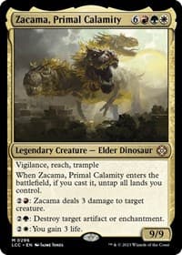 Zacama, Primal Calamity - Commander: The Lost Caverns of Ixalan - Magic: The Gathering card