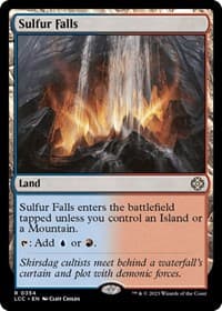 Sulfur Falls - Commander: The Lost Caverns of Ixalan - Magic: The Gathering card