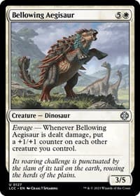 Bellowing Aegisaur - Commander: The Lost Caverns of Ixalan - Magic: The Gathering card