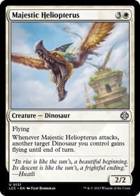 Majestic Heliopterus - Commander: The Lost Caverns of Ixalan - Magic: The Gathering card