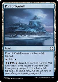 Port of Karfell - Commander: The Lost Caverns of Ixalan - Magic: The Gathering card
