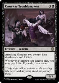 Crossway Troublemakers - Commander: The Lost Caverns of Ixalan - Magic: The Gathering card