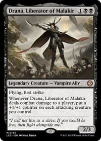 Drana, Liberator of Malakir - Commander: The Lost Caverns of Ixalan - Magic: The Gathering card