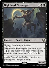 Nighthawk Scavenger - Commander: The Lost Caverns of Ixalan - Magic: The Gathering card