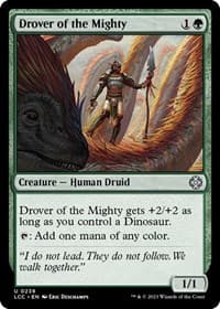 Drover of the Mighty - Commander: The Lost Caverns of Ixalan - Magic: The Gathering card