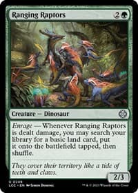 Ranging Raptors - Commander: The Lost Caverns of Ixalan - Magic: The Gathering card