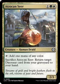 Atzocan Seer - Commander: The Lost Caverns of Ixalan - Magic: The Gathering card