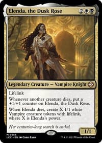 Elenda, the Dusk Rose - Commander: The Lost Caverns of Ixalan - Magic: The Gathering card