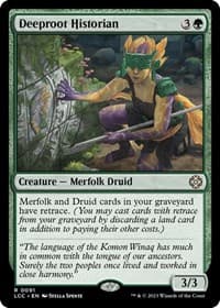 Deeproot Historian - Commander: The Lost Caverns of Ixalan - Magic: The Gathering card