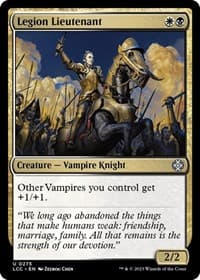 Legion Lieutenant - Commander: The Lost Caverns of Ixalan - Magic: The Gathering card