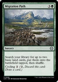 Migration Path - Commander: The Lost Caverns of Ixalan - Magic: The Gathering card
