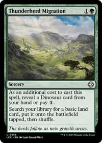 Thunderherd Migration - Commander: The Lost Caverns of Ixalan - Magic: The Gathering card