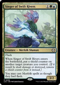 Singer of Swift Rivers - Commander: The Lost Caverns of Ixalan - Magic: The Gathering card