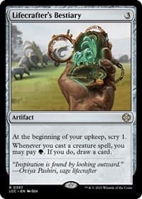 Lifecrafter's Bestiary - Commander: The Lost Caverns of Ixalan - Magic: The Gathering card