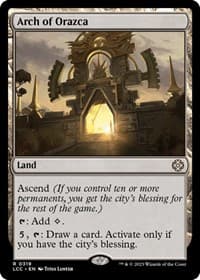 Arch of Orazca - Commander: The Lost Caverns of Ixalan - Magic: The Gathering card