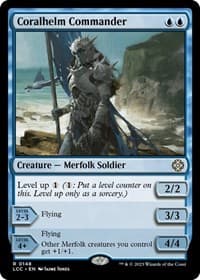 Coralhelm Commander - Commander: The Lost Caverns of Ixalan - Magic: The Gathering card