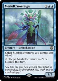 Merfolk Sovereign - Commander: The Lost Caverns of Ixalan - Magic: The Gathering card
