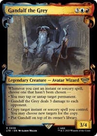 Gandalf the Grey (Showcase Scrolls) - Universes Beyond: The Lord of the Rings: Tales of Middle-earth - Magic: The Gathering card