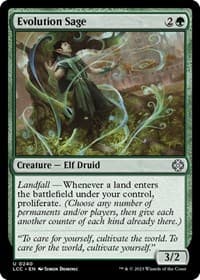 Evolution Sage - Commander: The Lost Caverns of Ixalan - Magic: The Gathering card