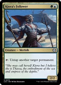 Kiora's Follower - Commander: The Lost Caverns of Ixalan - Magic: The Gathering card