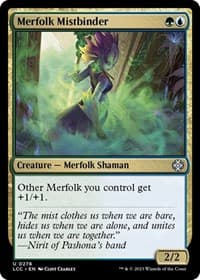 Merfolk Mistbinder - Commander: The Lost Caverns of Ixalan - Magic: The Gathering card