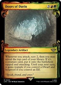 Doors of Durin (Showcase Scrolls) - Universes Beyond: The Lord of the Rings: Tales of Middle-earth - Magic: The Gathering card