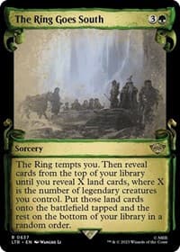 The Ring Goes South (Showcase Scrolls) - Universes Beyond: The Lord of the Rings: Tales of Middle-earth - Magic: The Gathering card