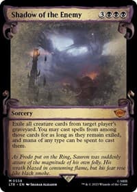 Shadow of the Enemy (Showcase Scrolls) - Universes Beyond: The Lord of the Rings: Tales of Middle-earth - Magic: The Gathering card
