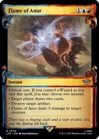 Flame of Anor (Showcase Scrolls) - Universes Beyond: The Lord of the Rings: Tales of Middle-earth - Magic: The Gathering card