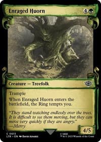 Enraged Huorn (Showcase Scrolls) - Universes Beyond: The Lord of the Rings: Tales of Middle-earth - Magic: The Gathering card