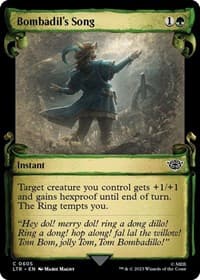 Bombadil's Song (Showcase Scrolls) - Universes Beyond: The Lord of the Rings: Tales of Middle-earth - Magic: The Gathering card